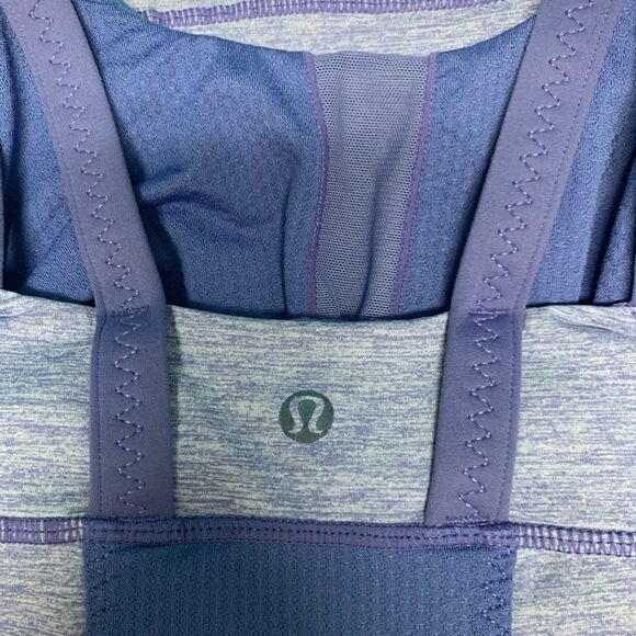 lululemon Active Strength Tank in Purple & White Size 4 - Picture 5 of 8